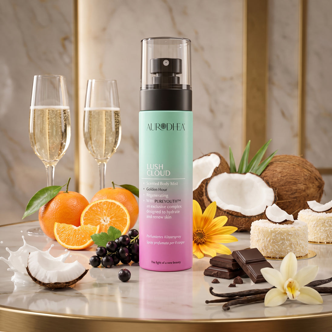 Aurodhea - LUSH CLOUD 'Golden Hour' SBM003 100 mL | Con complesso esclusivo PUREYOUTH™