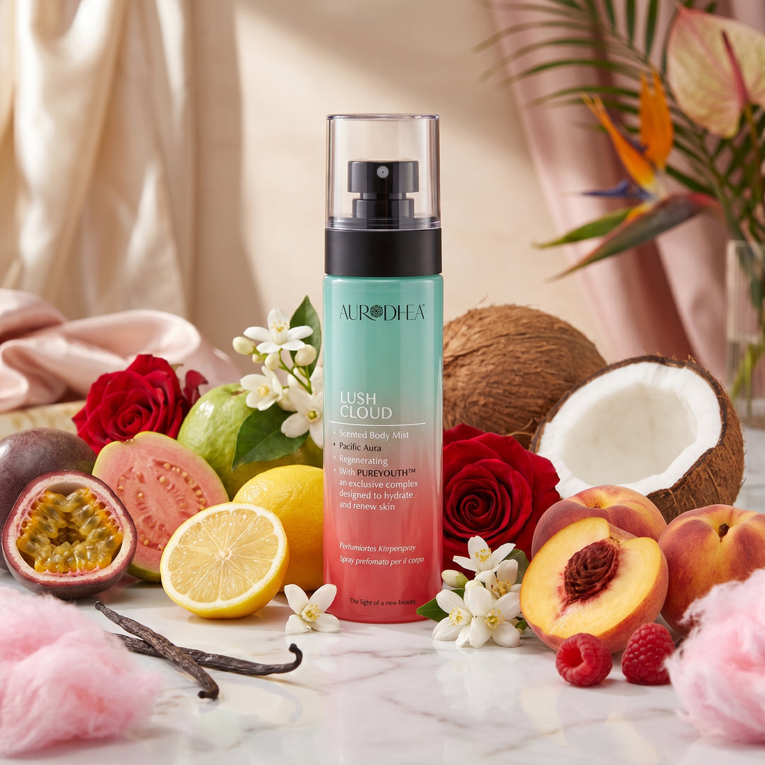 Aurodhea - LUSH CLOUD 'Pacific Aura' SBM002 100 mL | Con complesso esclusivo PUREYOUTH™