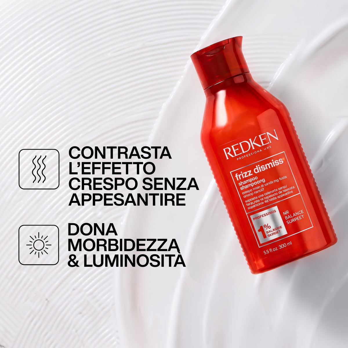 Redken - Frizz Dismiss Shampoo capelli crespi 300 ml