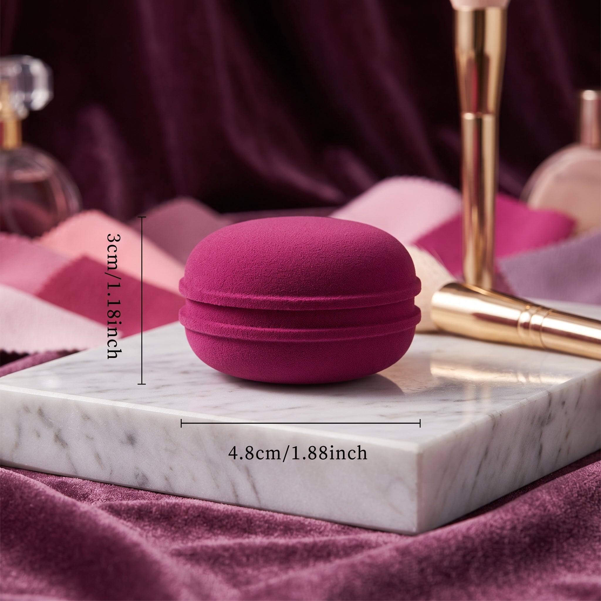 Maange - Set TRE Spugne Fondotinta Blender Macaron