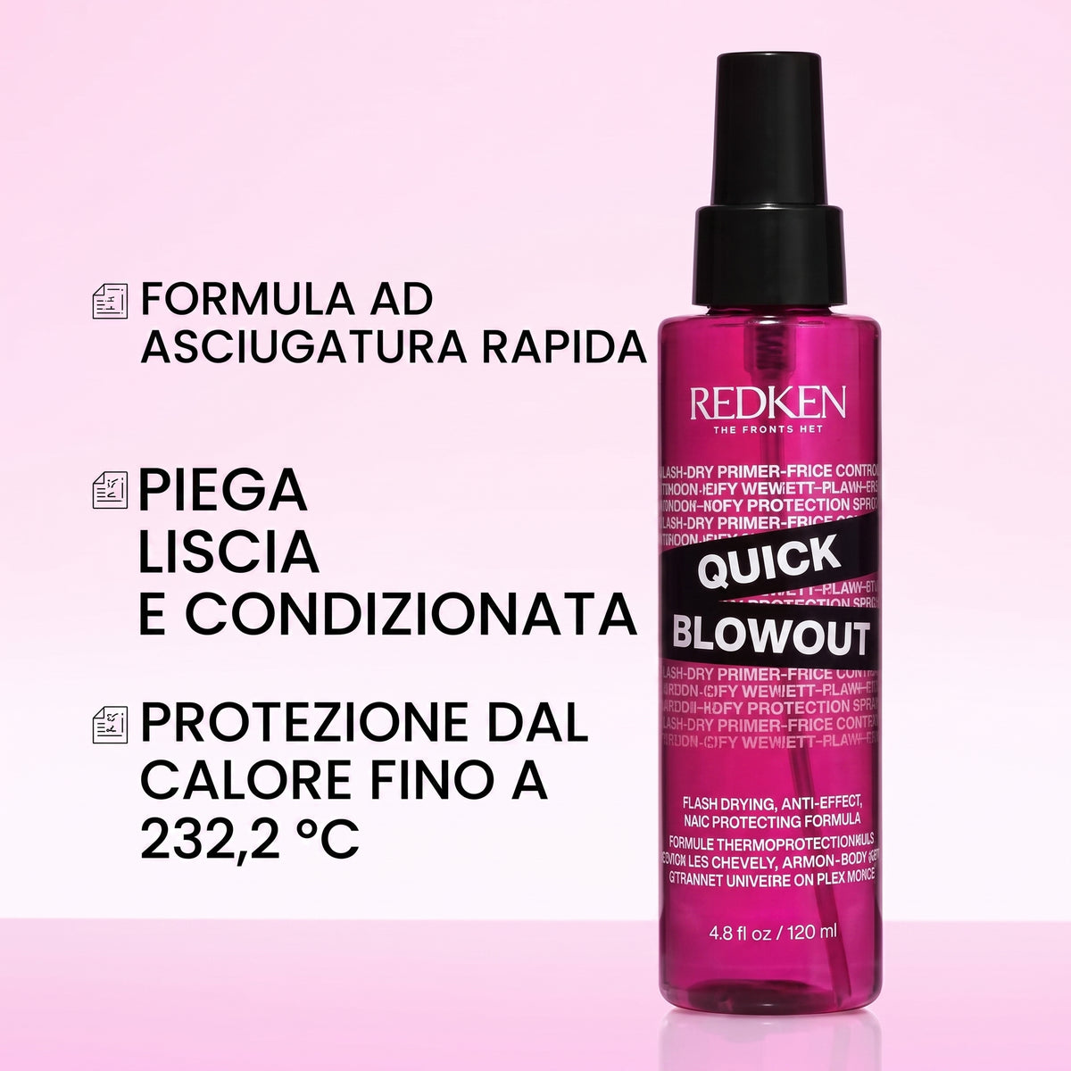 Redken - Quick Blowout Spray Termoprotettivo 125ml