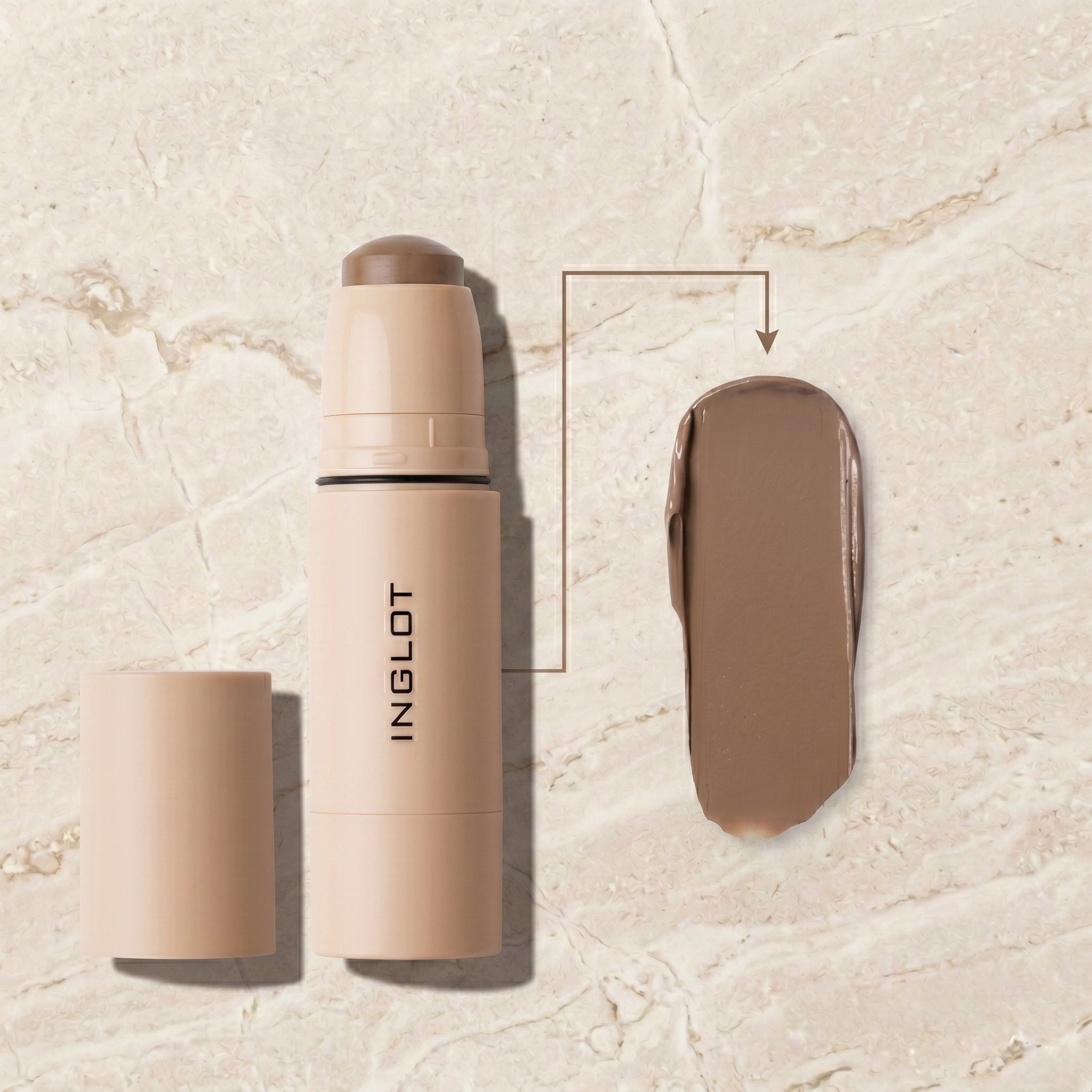 Inglot - Stick Bronzer MEDIUM BROWN