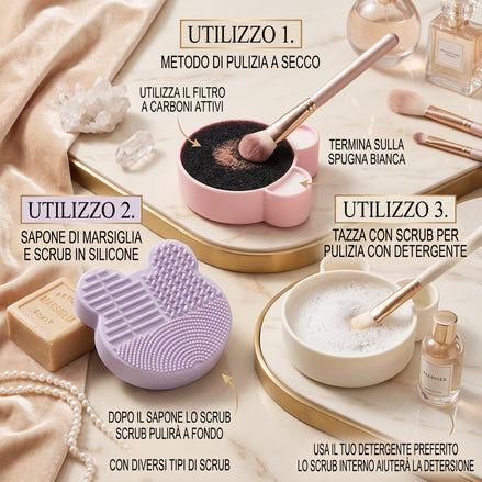 Maange - WILLY - Il Tuo Orsetto Pulitore pennelli
